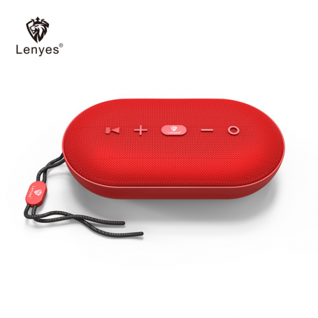 Haut Parleur Lenyes Bluetooth S802 - Rouge
