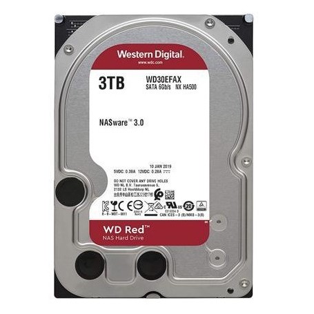Disque dur interne NAS Western Digital Red 1 To 64 Mo de cache SATA 6