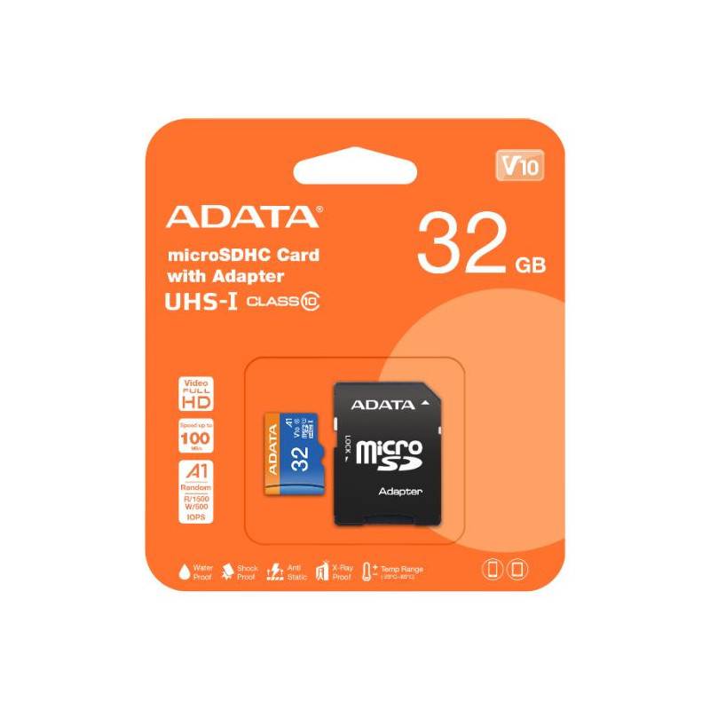 ADATA MICRO SD 32GB AVEC ADAPTATEUR