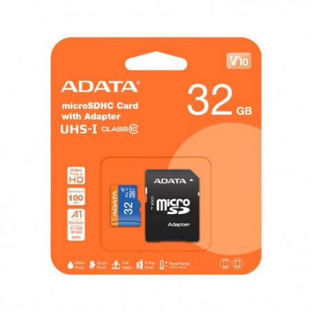 ADATA MICRO SD 32GB AVEC ADAPTATEUR