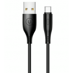 USAMS U18 Cable chargeur Type-C 1M Noir