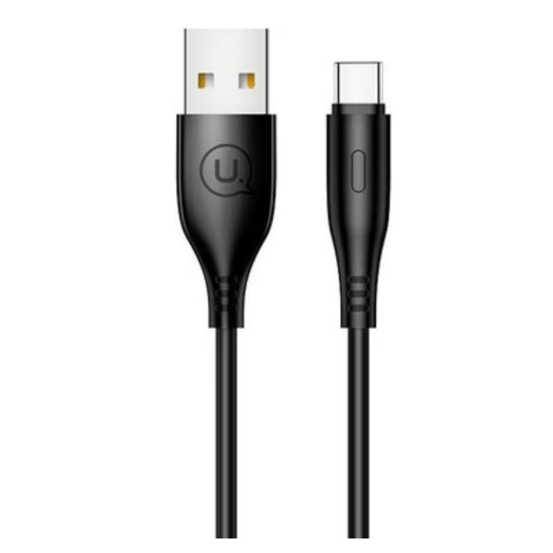 USAMS U18 Cable chargeur Type-C 1M Noir