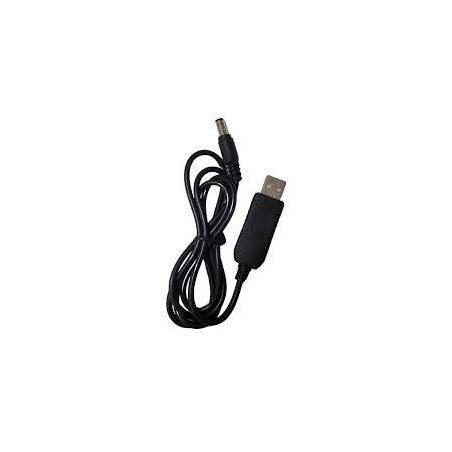 CABLE ALIMENTATION USB DC5.5*2.1MM NOIR