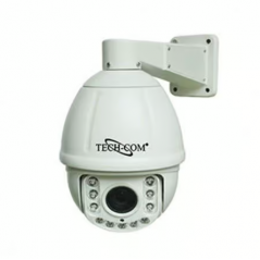 TECH COM CAMERA METAL SPEED DOME TC-PZ 1036XO -700 TVL/CPU 64 BI