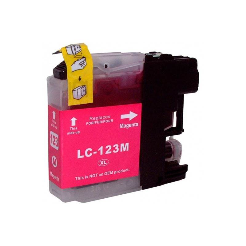 Cartouche pour imprimante Brother LC123 MAGENTA