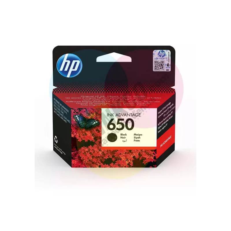 CARTOUCHE HP D'ORIGINE 650 NOIR