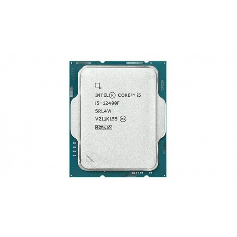 CPU Intel Core i5-12400F Tray 12ème Gén-2.5GHz/4.4Ghz 6 cœurs LGA1700