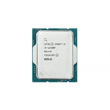 CPU Intel Core i5-12400F Tray 12ème Gén-2.5GHz/4.4Ghz 6 cœurs LGA1700