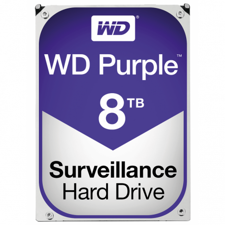 DISQUE DUR INTERNE WESTERN DIGITAL PURPLE 8To 3.5'' NEW SURVEILLANCE