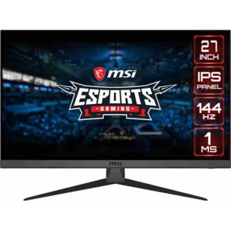 Msi Ecran 27" Optix G272 IPS FHD 144HZ 1MS (9S6-3CB51T-023)