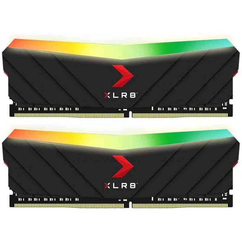 BARRETTE MEMOIRE UDIMM DDR4 16GB 3200 RGB PNY