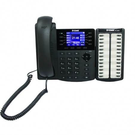 SIP Color LCD IP Phone 10/100 PoE /2 SIP/SANS ALIM