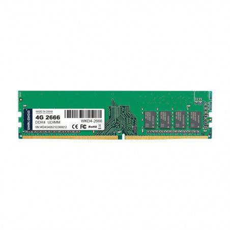 BARRETTE MEMOIRE UDIMM DDR4 4GB 2666MHZ WHALEKOM