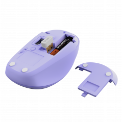 Yvi+ Multi Device Wireless Mouse Purple