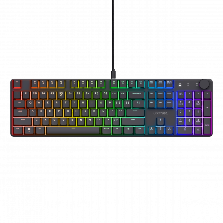 Trust Gaming GXT 866 Torix Clavier Mécanique avec éclairage RGB Azerty