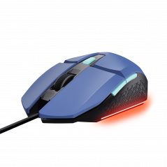 TRUST GXT 109B Felox Souris Gaming USB bleu