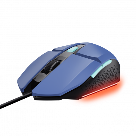 TRUST GXT 109B Felox Souris Gaming USB bleu