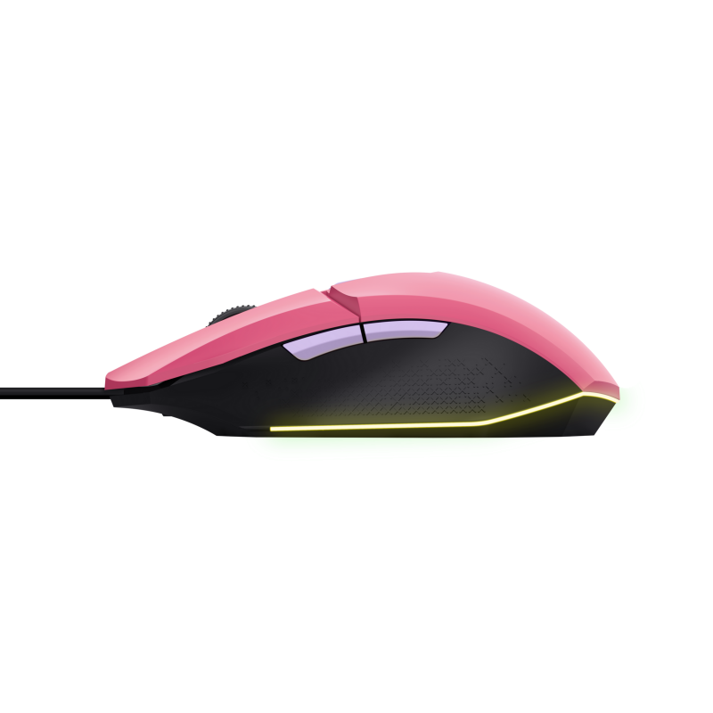 TRUST GXT 109P Felox Souris Gaming USB PINK