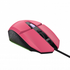 TRUST GXT 109P Felox Souris Gaming USB PINK