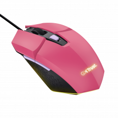 TRUST GXT 109P Felox Souris Gaming USB PINK