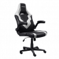 TRUST GXT 703W RIYE CHAISE GAMING BLANC/NOIR