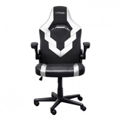 TRUST GXT 703W RIYE CHAISE GAMING BLANC/NOIR