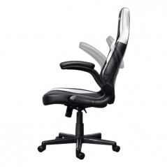 TRUST GXT 703W RIYE CHAISE GAMING BLANC/NOIR