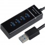 Hub USB 3.0 4 ports / Noir