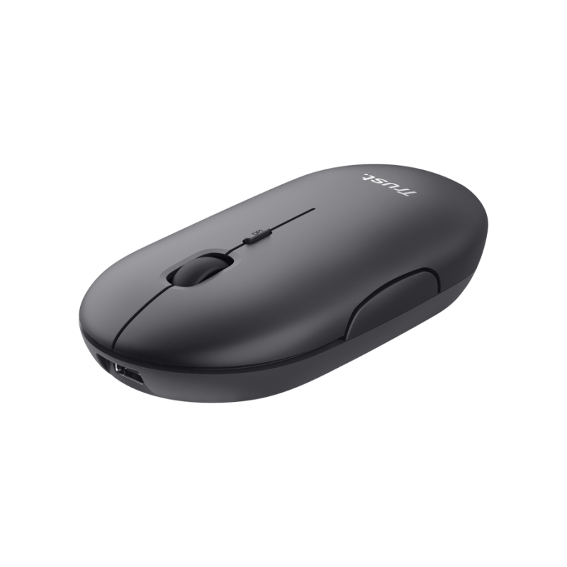 Souris Sans Fil TRUST PUCK ULTRA FINE Rechargeable -Noir