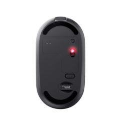 Souris Sans Fil TRUST PUCK ULTRA FINE Rechargeable -Noir