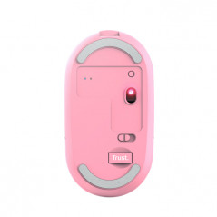 Souris Sans Fil TRUST PUCK ULTRA FINE Rechargeable - Rose