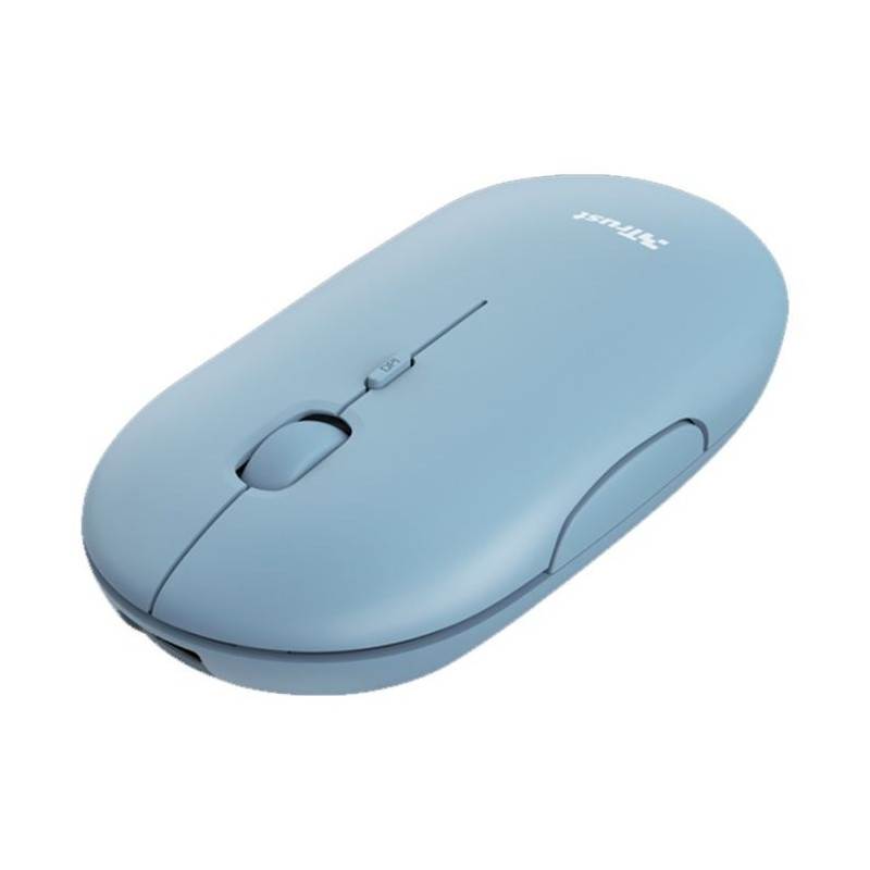 Souris Sans Fil TRUST Puck Ultra Fine Rechargeable - Bleu