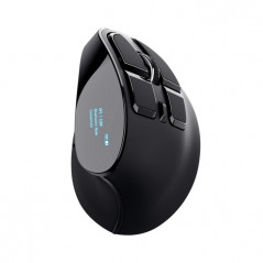 Souris Sans Fil TRUST VOXX Rechargeable Avec Affichage - Noir