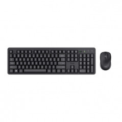 Ensemble Souris et Clavier Sans Fil TRUST Ody II AZERTY Français USB - Noir