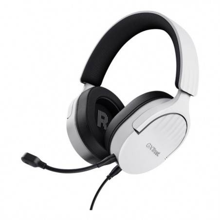 Micro Casque Gamer Filaire TRUST GXT 489W FAYZO - Blanc