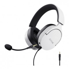 Micro Casque Gamer Filaire TRUST GXT 489W FAYZO - Blanc