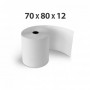 Rouleaux Papier Thermique 80 x 70 mm 55 g/m²