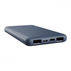 Power Bank TRUST RIMO ultra Mince 3 port USB - Bleu