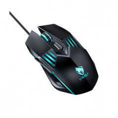 T-WOLF G560 souris de jeu rétro-éclairage coloré lumineux LED RGB