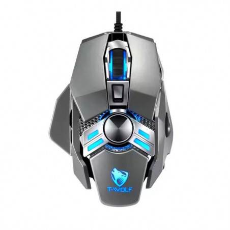 Souris Gamer Filaire T-WOLF WARRIOR V10 - Noir