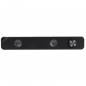 T-WOLF S4 Mini Barre de son USB 2.0 Multimedia Speaker Black