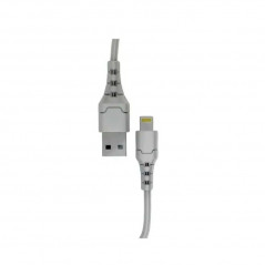 CABLE FAST CHARG DATA 2.4A IPHONE ASPOR A122