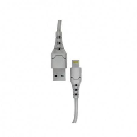 CABLE FAST CHARG DATA 2.4A IPHONE ASPOR A122