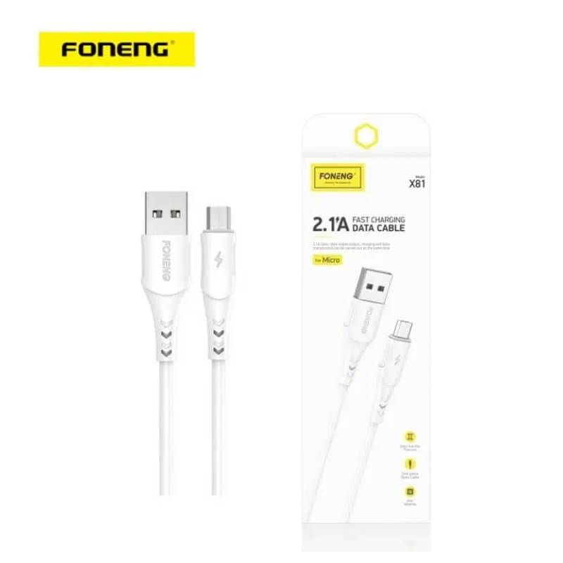 CABLE CHARGE FONENG X81 USB 2.1A