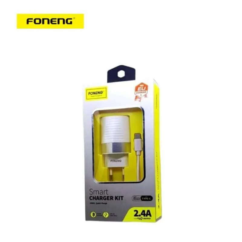 CHARGEUR SECTEUR FONENG 2.4A 2USB IPHONE EU22