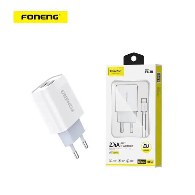 CHARGEUR SECTEUR FONENG 2.4A MICRO EU30