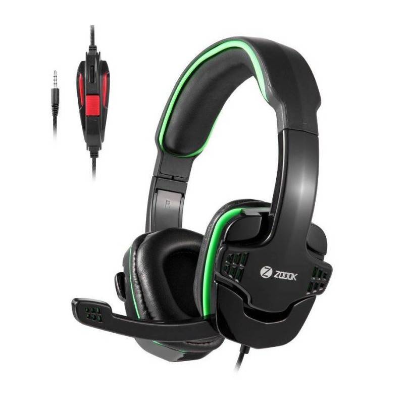 MICRO CASQUE GAMING ZOOOK PANTHER JACK (VERT)